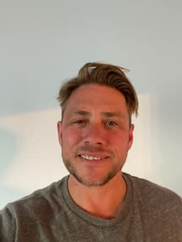Close up image of Tom Stainfield